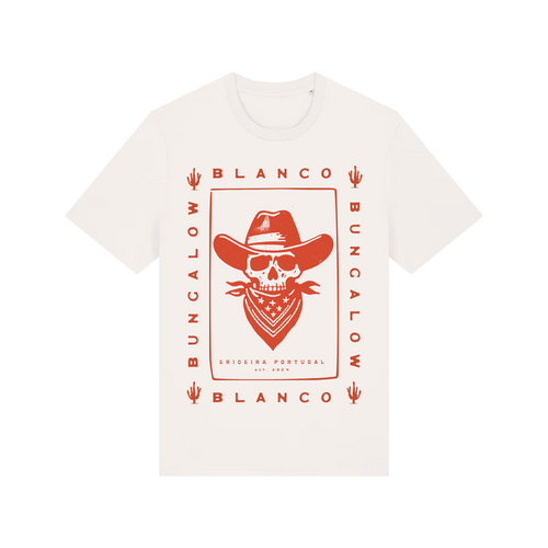Blanco Bungalow Ericeira Portugal Skeleton Cowboy Tee