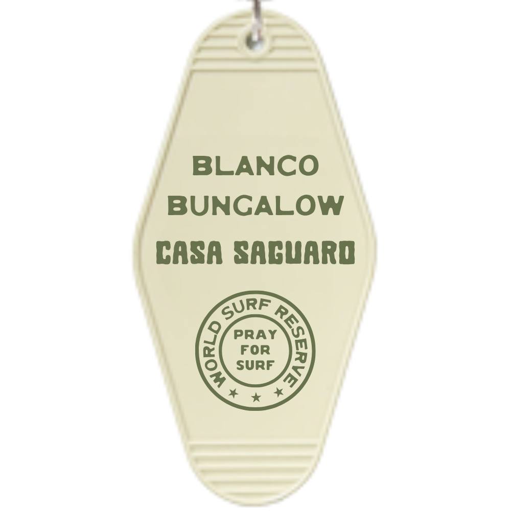 Blanco Bungalow Ericeira Casa Saguaro Keychain 2