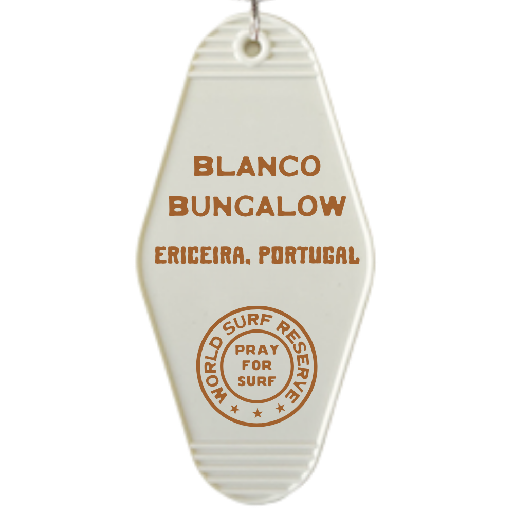 Blanco Bungalow Ericeira Go sit on a Cactus Motel Keychain
