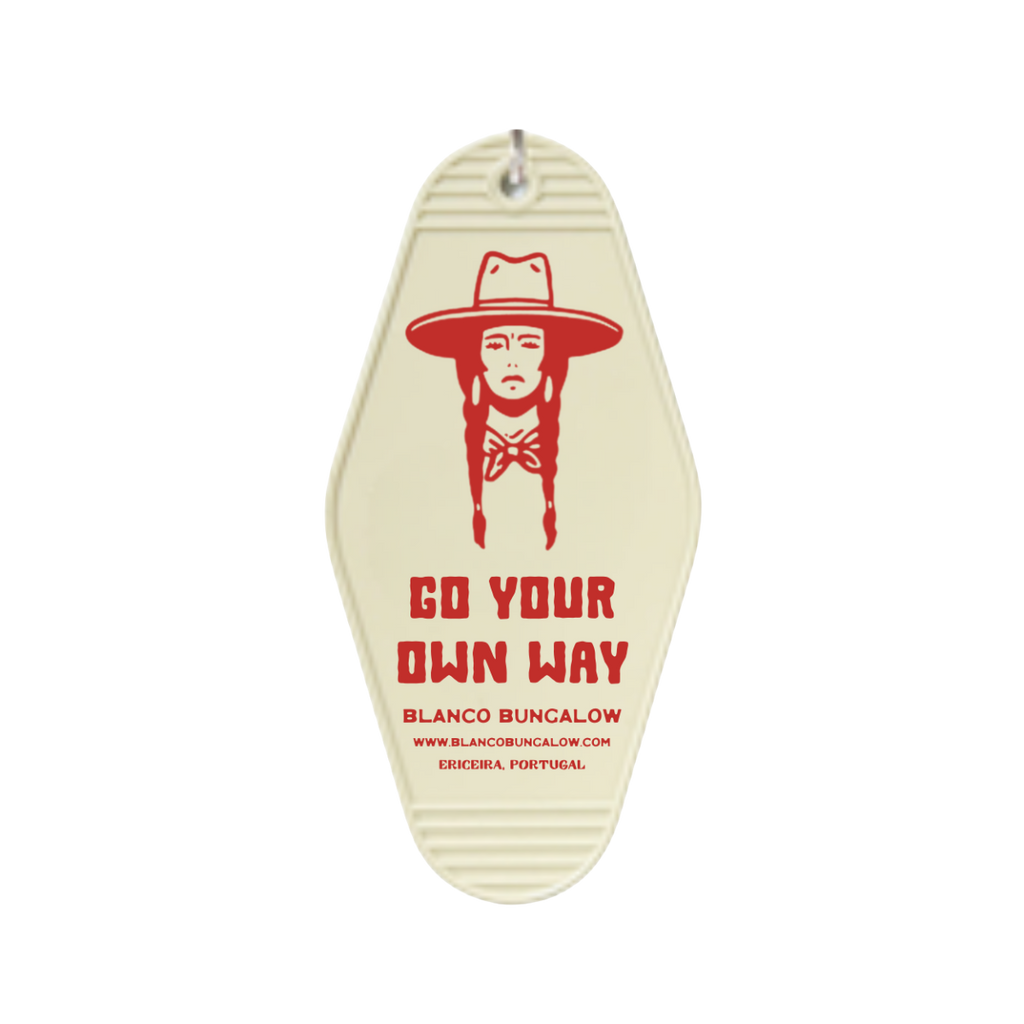 Blanco Bungalow Go Your own Way Keychain